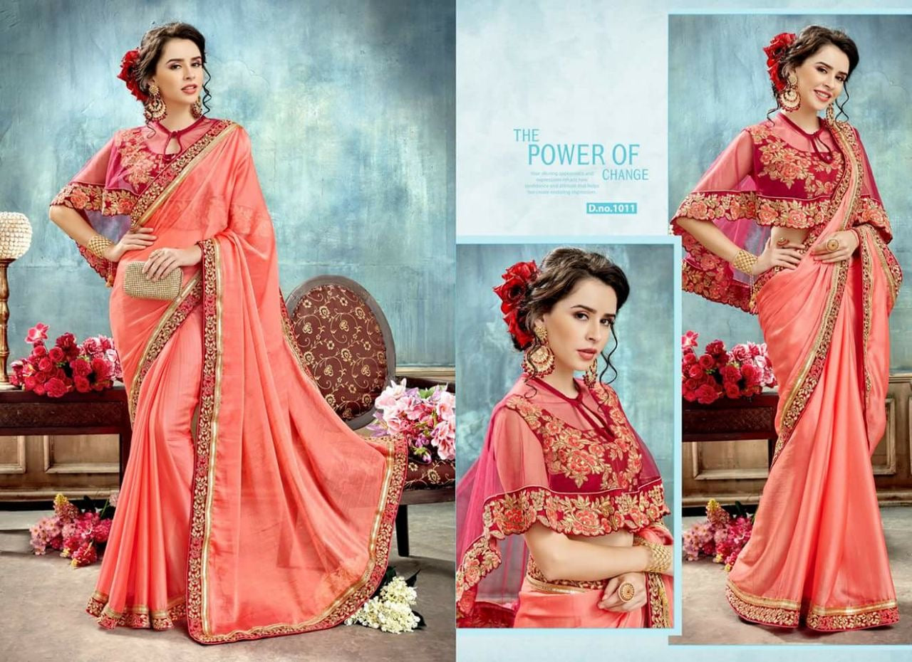 Poncho Saree