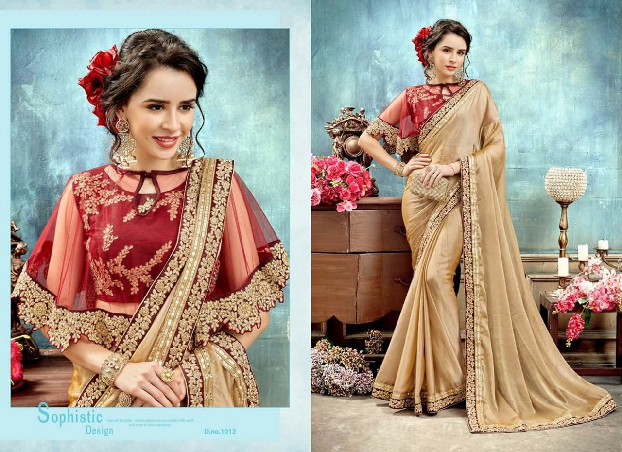 Poncho Saree