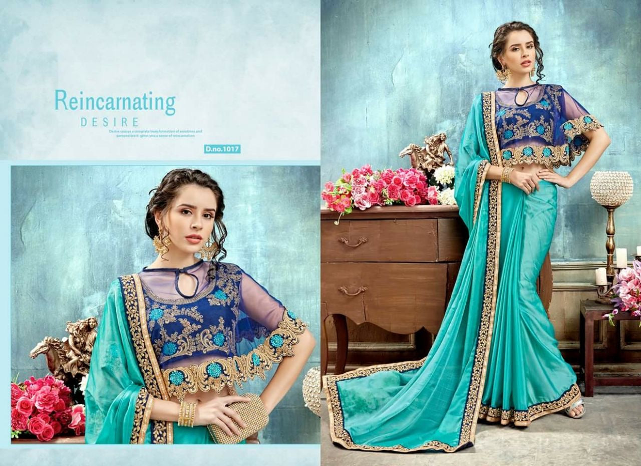 Poncho Saree