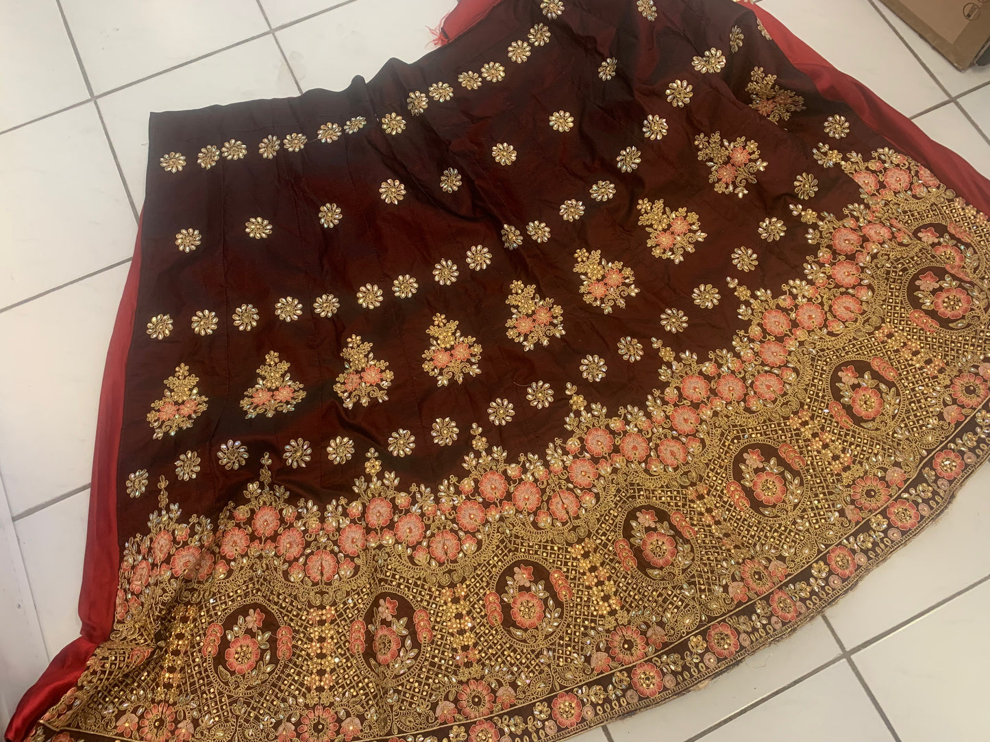 Lehenga „Chocolate“