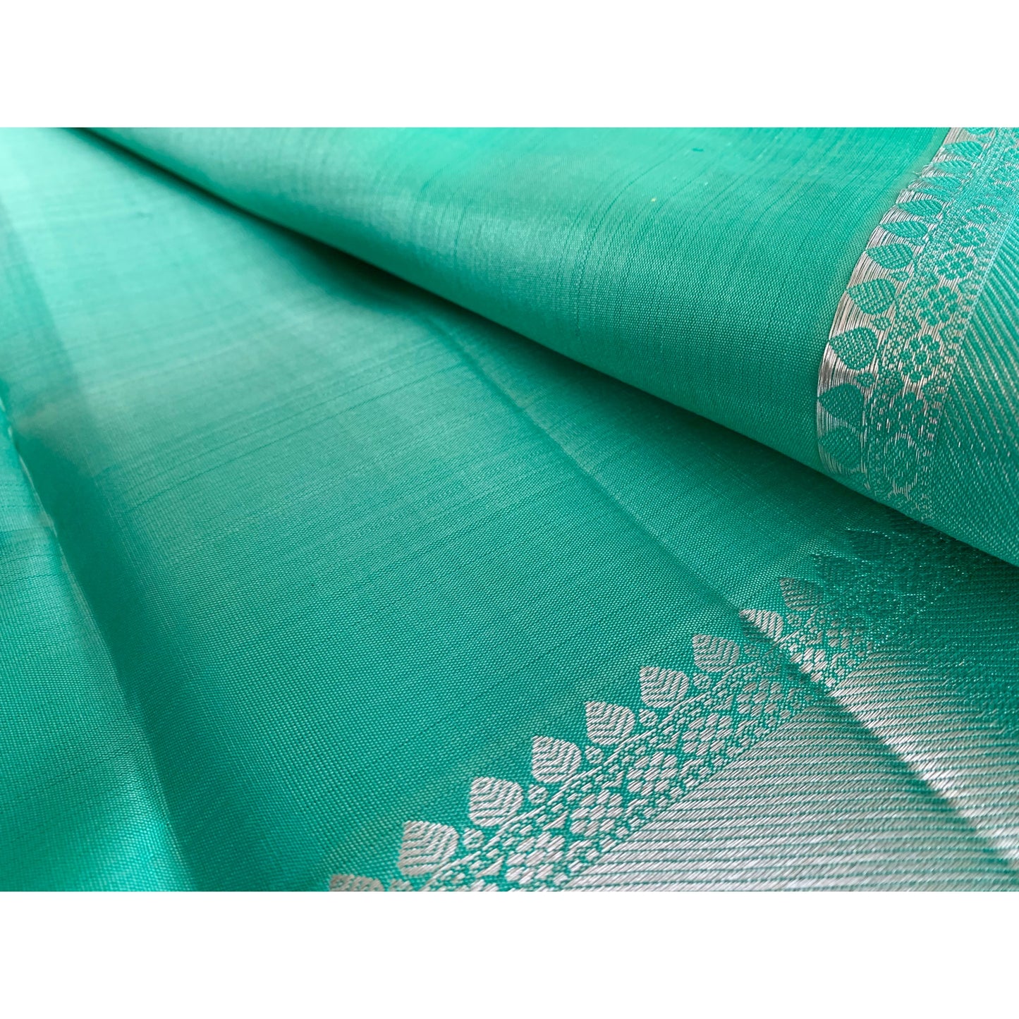 Pure Kanchipuram Saree „Hari“