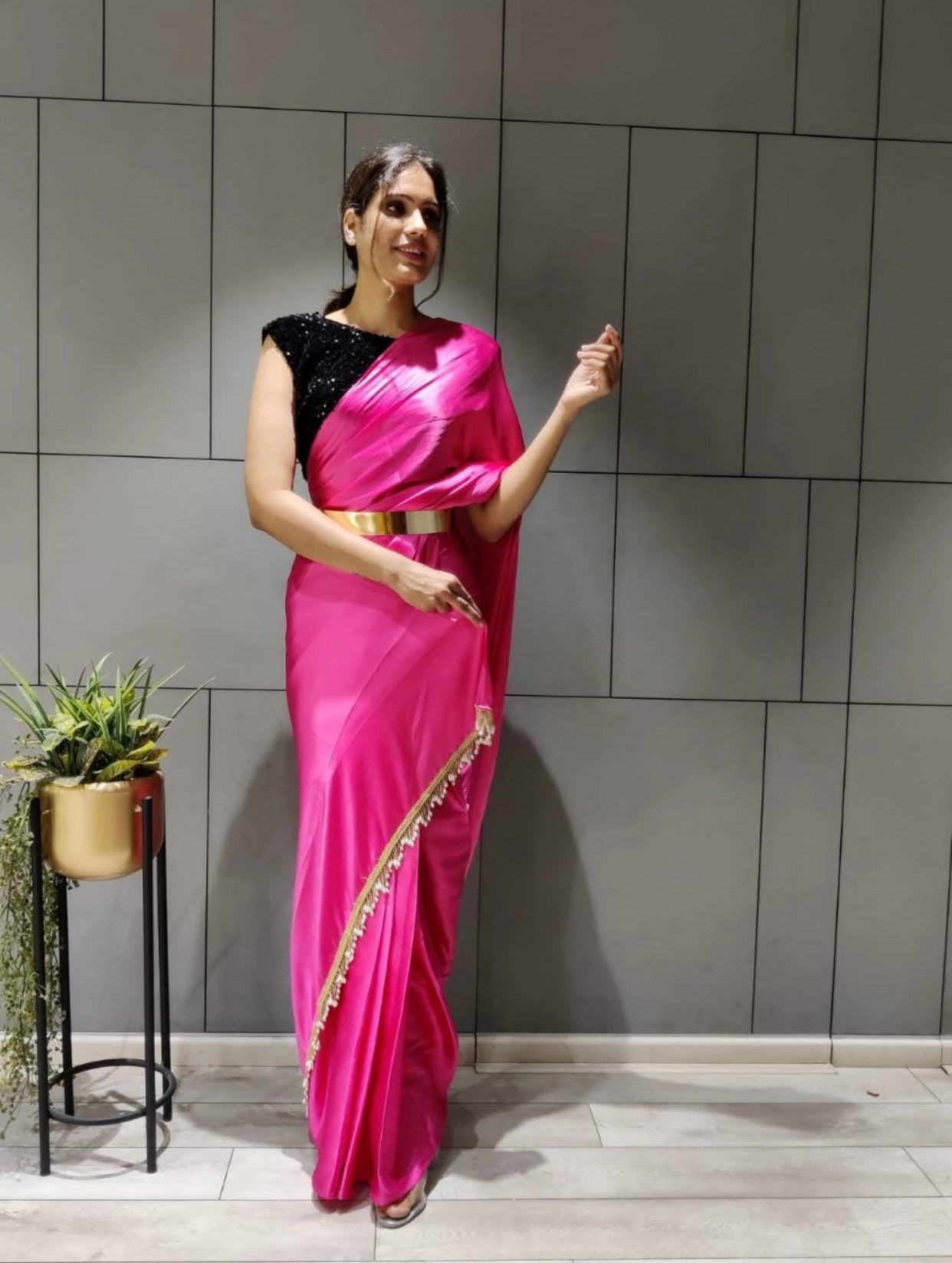 One minute Saree