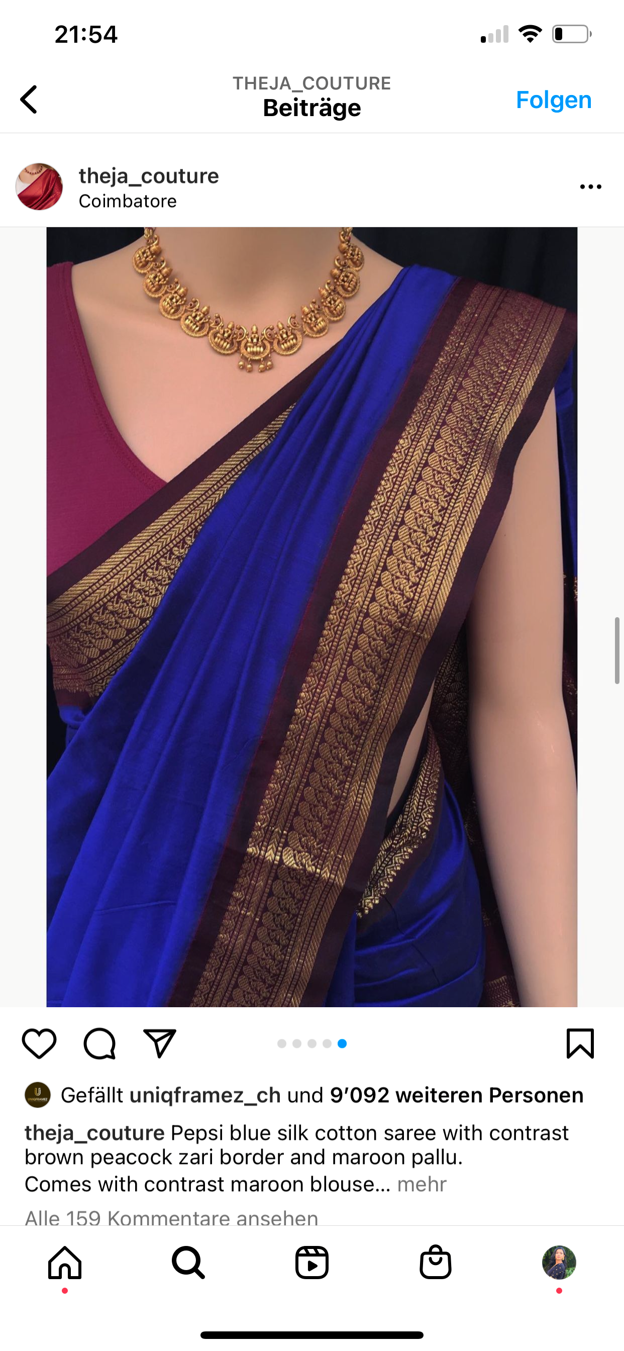 Cottan Saree „Laila“