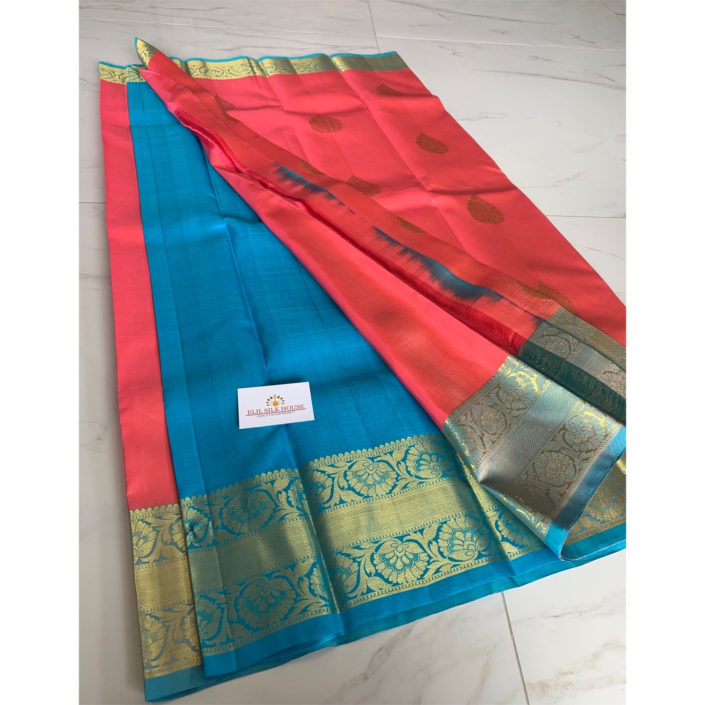 Pure Kanchipuram Saree „Diya“