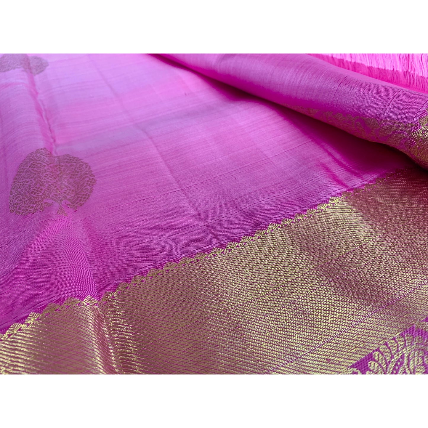 Pure Kanchipuram Saree „Rosy“