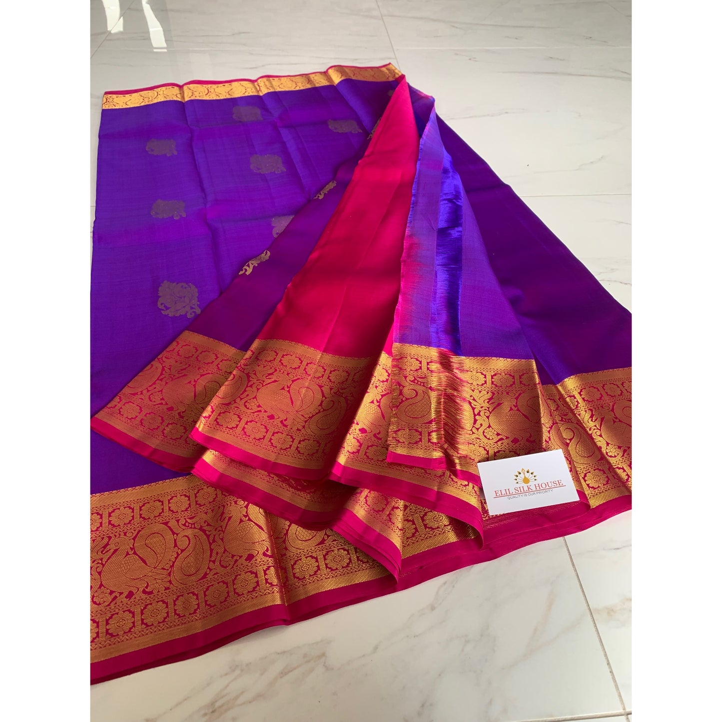 Pure Kanchipuram Saree „Malar“
