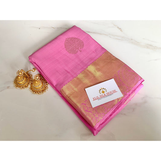 Pure Kanchipuram Saree „Rosy“