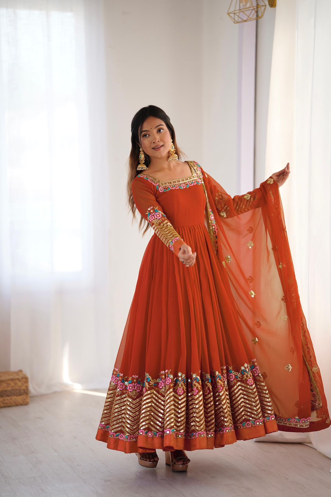 Salwar „Rangoli“