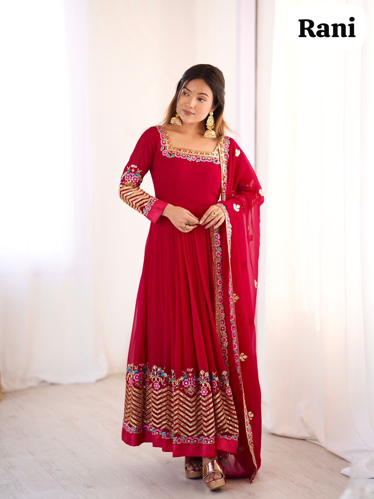 Salwar „Rangoli“