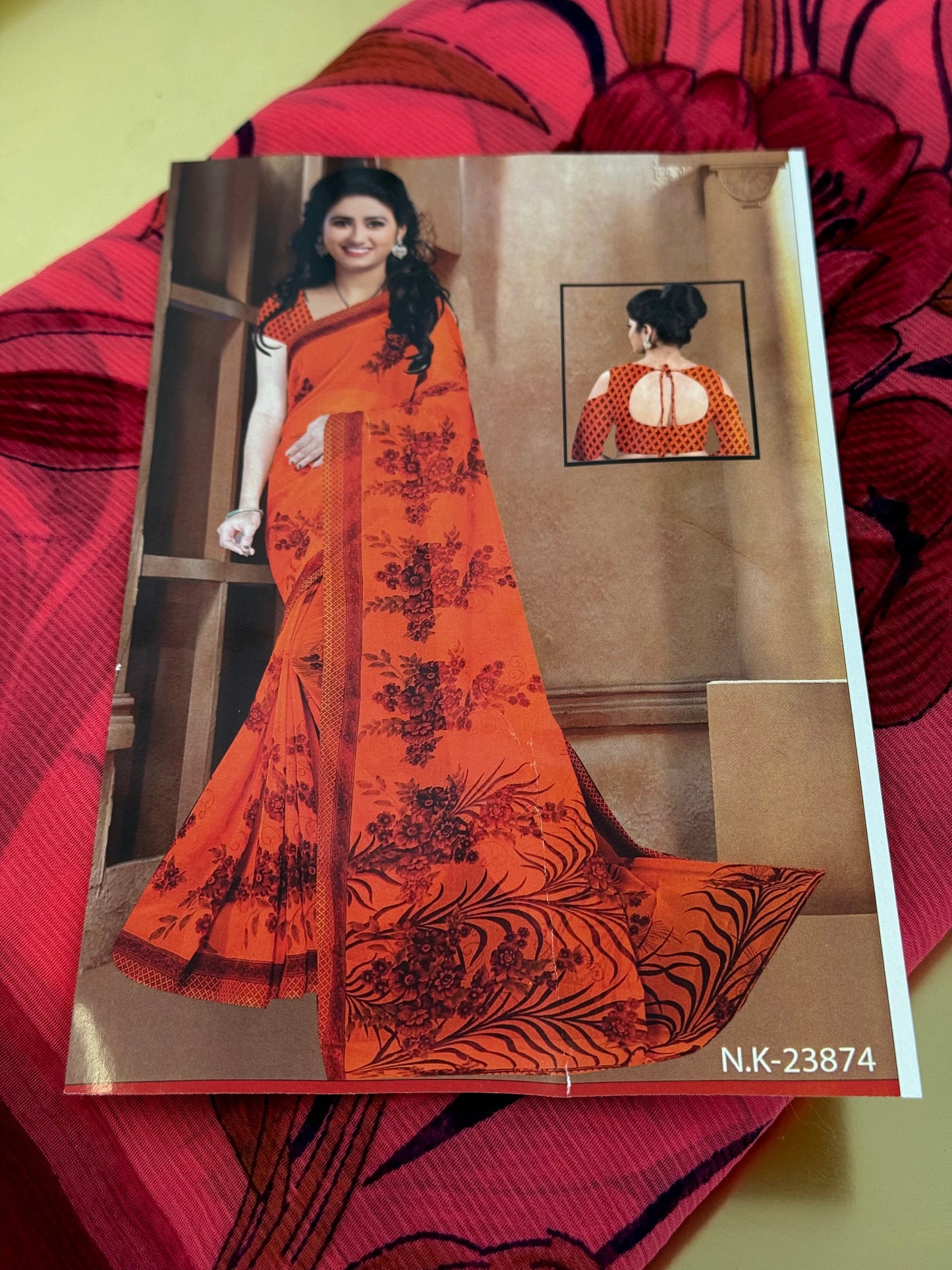 Georgette Saree 4