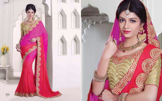 Designer Saree with different border