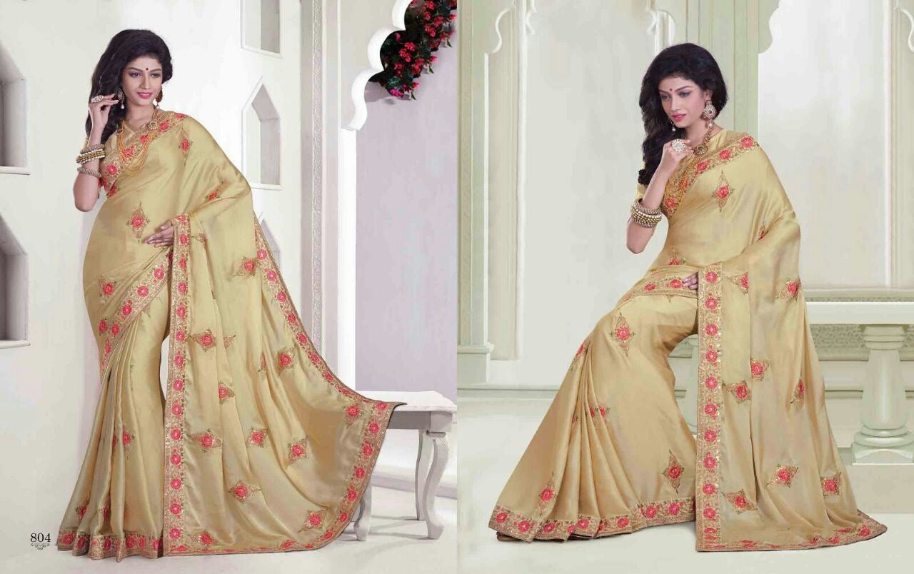 Flower Designer Saree