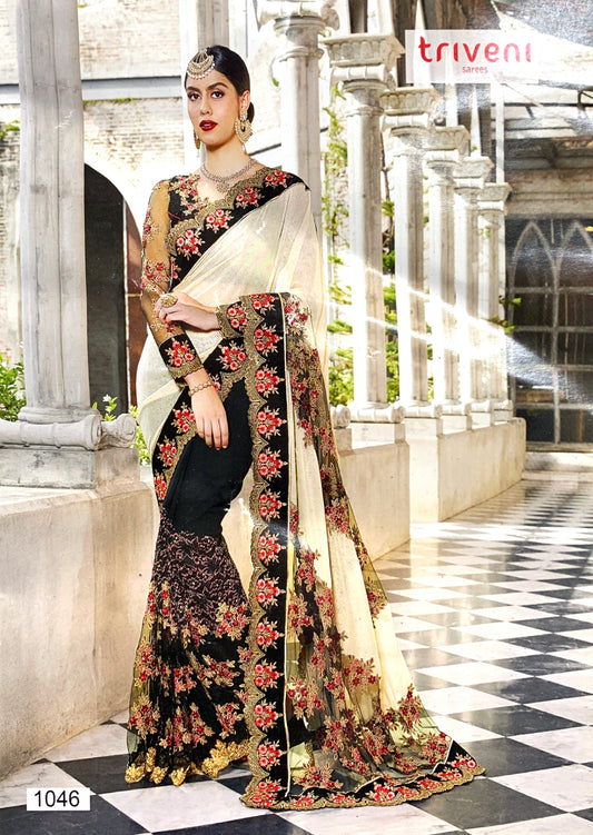 Flower Designer Saree