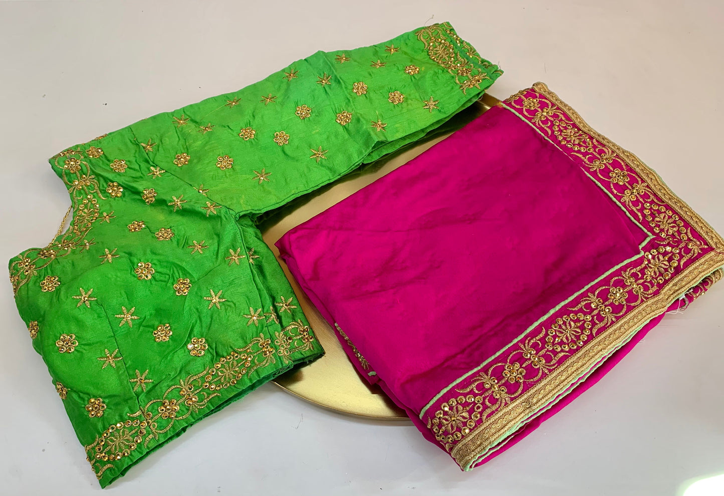 Designer Saree with Readymade Blouse