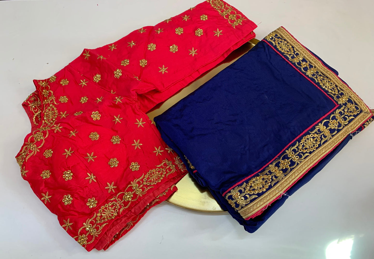 Designer Saree with Readymade Blouse