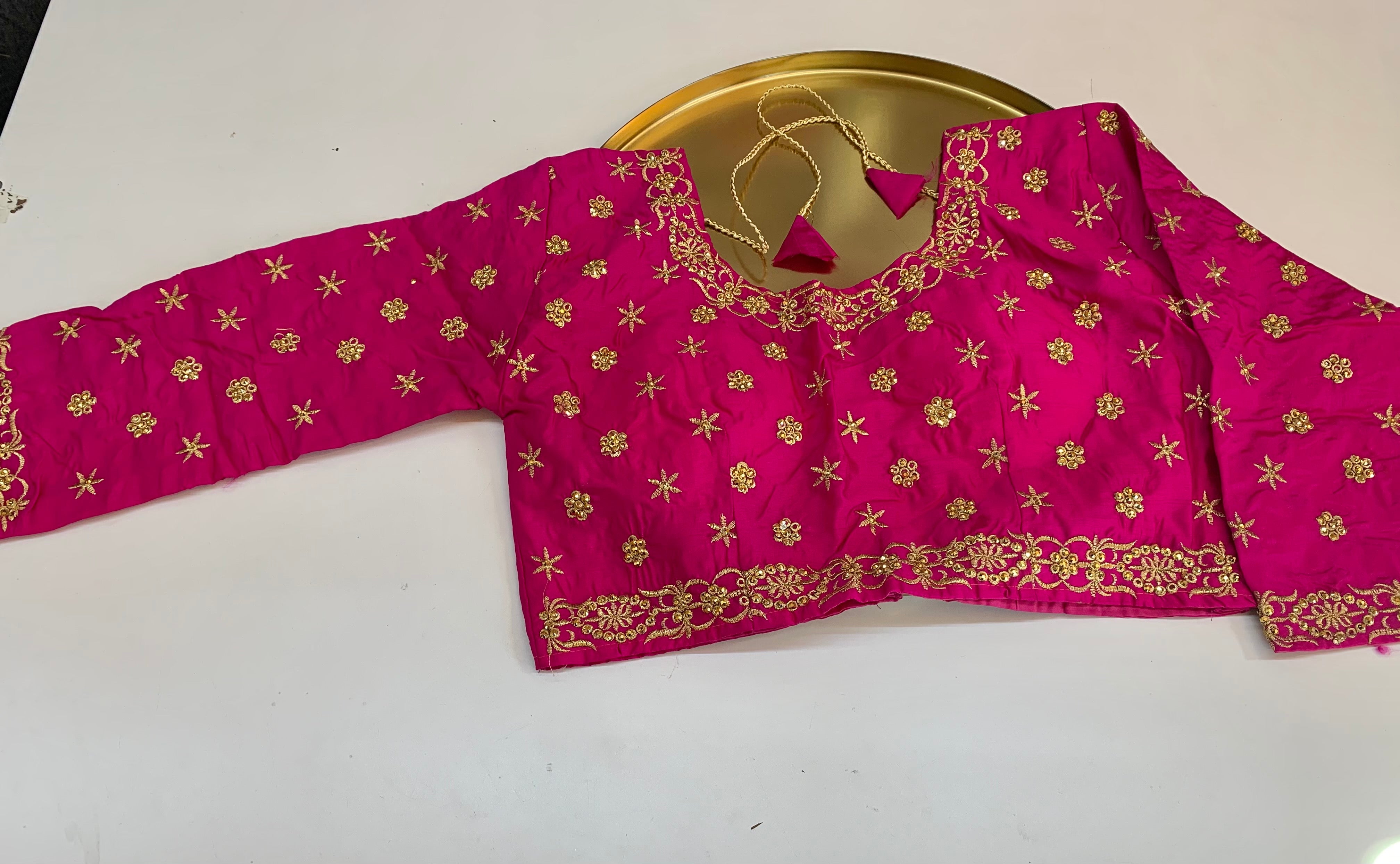 Readymade Saree Blouse, Readymade blouse, sari blouse, Designer Silver  Blouse | eBay